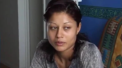 Кастинг у Вудманана для брюнетки из Сербии закончился жескачом с помощником и тройными оборотоми: писька,попа,рот.