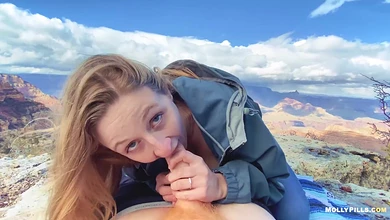 Ребята отправились к Большому Каньону, чтобы всласть поебаться на верхотуре